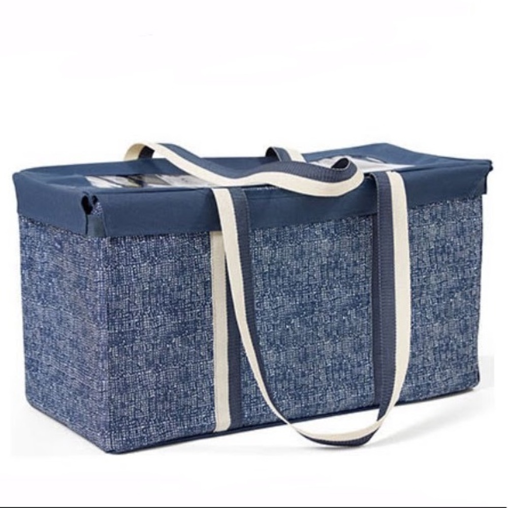 Thirty one Large Utility Tote & Top-A-Tote lid